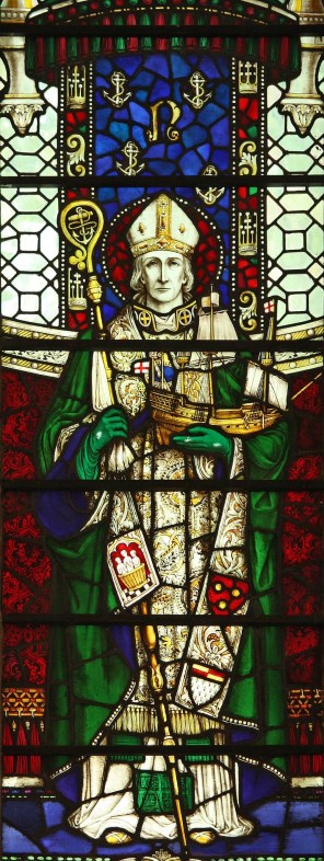 선원들의 수호자 미라의 성 니콜라오_photo by Lawrence OP_in the Church of St Sepulchre in London_England UK.jpg